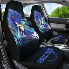 Load image into Gallery viewer, Sonic The Hedgehog Car Seat Covers Movie Car Accessories Custom For Fans Ci22060608