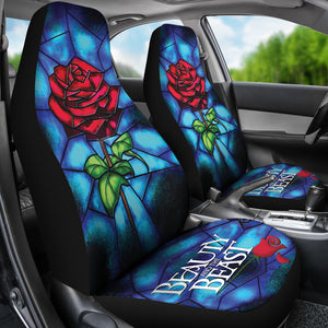 Beauty And The Beast Car Seat Covers Custom For Fans Ci221212-03