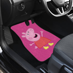 Peppa Pig Car Floor Mats Custom For Fans Ci221213-07