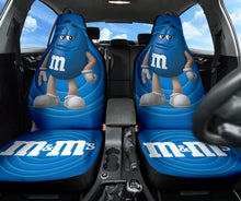 Load image into Gallery viewer, M&amp;M Blue Chocolate Fantasy Car Seat Covers Car Accessories Ci220517-04