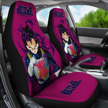 Load image into Gallery viewer, Vegeta Angry Dragon Ball Anime Purple Car Seat Covers Unique Design Ci0814