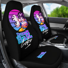 Load image into Gallery viewer, Dragon Ball Z Car Seat Covers Goku EDM Style Anime Seat Covers Ci0810