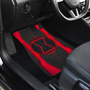 Black Widow Natasha Car Floor Mats Car Accessories Ci220530-01