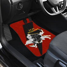 Load image into Gallery viewer, Yuji Itadori Yellow Car Floor Mats Jujutsu Kaisen Anime Car Mats Fan Gift Ci0709