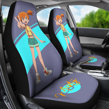 Load image into Gallery viewer, Anime Misty Pikachu Pokemon Car Seat Covers Pokemon Car Accessorries Ci111203