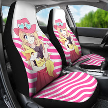 Load image into Gallery viewer, Serena Anime Pokemon Car Seat Covers Anime Pokemon Car Accessories Ci110701