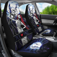 Load image into Gallery viewer, Jack Sally Car Seat Covers Nightmare Before Chrismtas Ci221221-01