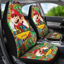 Load image into Gallery viewer, Super Mario Car Seat Covers Custom For Fans Ci221219-01