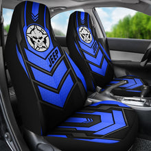 Load image into Gallery viewer, Jeep Skull Hydro Blue Color Car Seat Covers Car Accessories Ci220602-15