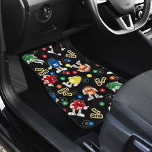 Load image into Gallery viewer, M&amp;M Chocolate Pattern Fantasy Car Floor Mats Car Accessories Ci220506-01