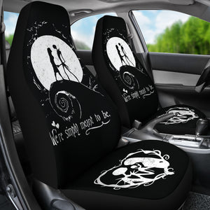 Nightmare Before Christmas Car Seat Covers Jack Skellington Loves Sally Car Accessories Ci220930-09