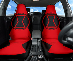 Black Widow Natasha Car Seat Covers Car Accessories Ci220526-04