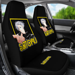 Satoru Gojo Jujutsu KaiSen Car Seat Covers Anime Seat Covers Fan Gift Ci0621