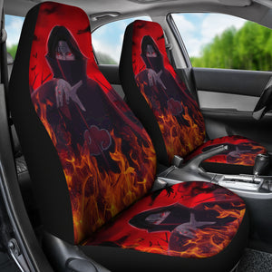 Itachi Uchiha Fire Seat Covers Naruto Anime Car Seat Covers Ci101904