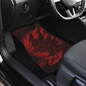 Vegeta Art Dragon Ball Anime Red Car Floor Mats Unique Design Ci0818