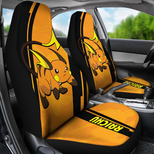 Raichu Pokemon Car Seat Covers Style Custom For Fans Ci230127-02