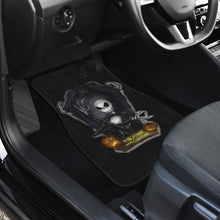 Load image into Gallery viewer, Nightmare Before Christmas Cartoon Car Floor Mats - Evil Jack Skellington With Crying Pumpkin Portrait Car Mats Ci092801