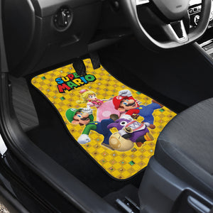 Super Mario Car Floor Mats Custom For Fans Ci221220-02