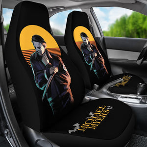 Horror Movie Car Seat Covers | Cool Michael Myers Retro Vintage Seat Covers Ci090921