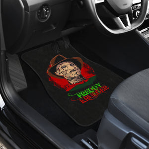 A Nightmare On Elm Street Car Floor Mats Freddy Krueger Halloween Car Accessories Ci0823