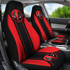 Deadpool Logo Car Seat Covers Custom For Fans Ci221228-08