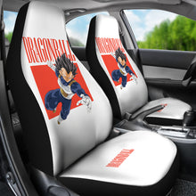 Load image into Gallery viewer, Punch Vegeta Angry Dragon Ball Anime Yellow Car Seat Covers Unique Design Ci0816