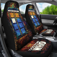 Load image into Gallery viewer, Doctor Who Tardis Car Seat Covers Car Accessories Ci220728-05