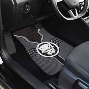 Black Panther Logo Car Floor Mats Custom For Fans Ci230111-03a