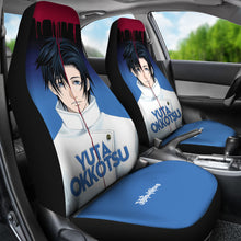 Load image into Gallery viewer, Yuta Okkotsu Style  Blue Jujutsu KaiSen Anime Seat Covers Ci0607