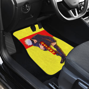 Satoru Gojo Jujutsu KaiSen Car Floor Mats Anime Car Mats Gift For Fans Ci0622