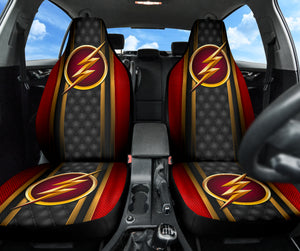 The Flash Car Seat Covers Fan Art Car Accessories Ci220329-11