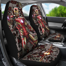 Load image into Gallery viewer, Iron Man Car Seat Covers Custom For Fans Ci221227-04