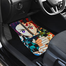 Load image into Gallery viewer, Demon Slayer Anime Car Floor Mats Demon Slayer Kamado Tanjiro Car Accessories Fan Gift Ci123107