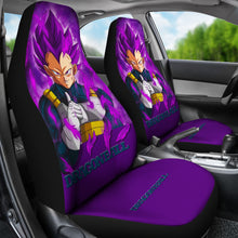 Load image into Gallery viewer, Vegeta Violet Supreme Dragon Ball Anime Yellow Car Seat Covers Unique Design Ci0814