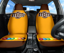 Load image into Gallery viewer, M&amp;M Chocolate Logo Car Seat Covers Car Accessories Ci220523-10