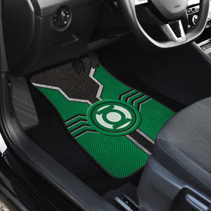 Green Latern Logo Car Floor Mats Custom For Fans Ci230112-02a