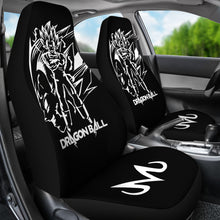 Load image into Gallery viewer, Vegeta Dragon Ball Z Car Seat Covers Vegeta Face Car Accessories Ci0819