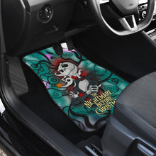 Load image into Gallery viewer, Nightmare Before Christmas Cartoon Car Floor Mats - Evil Jack Skellington And Zero Dog Trippy Background Car Mats Ci101101