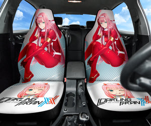 Darling In The Franxx Zero Two Car Seat Covers Car Accessories Ci100522-09
