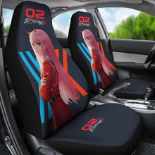 Load image into Gallery viewer, Zero Two 02 Anime Girl Car Seat Covers For Fans Ci0719