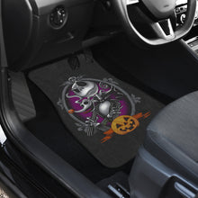 Load image into Gallery viewer, Nightmare Before Christmas Cartoon Car Floor Mats | Evil Jack With Zero Dog Smiling Pumpkin Car Mats Ci092402