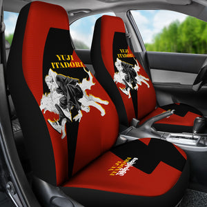 Yuji Itadori wolf Car Seat Covers Fan Jujutsu KaiSen Anime  Seat Covers Ci070904