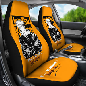 Yuji Itadori Style Jujutsu KaiSen Car Seat Covers Anime Fan Accessories Ci0612