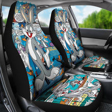 Load image into Gallery viewer, Bugs Bunny Car Seat Covers Looney Tunes Custom For Fans Ci221202-07