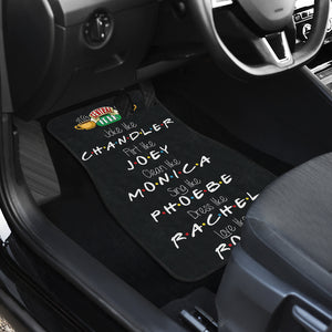 Friends Funny Quotes Car Floor Mats Car Accessories Ci220630-03