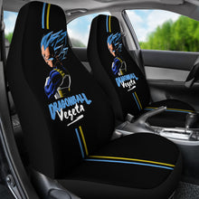 Load image into Gallery viewer, Vegeta Line Art Dragon Ball Anime Red Car Seat Covers Unique Design Ci0813