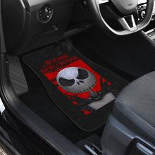 Load image into Gallery viewer, Nightmare Before Christmas Cartoon Car Floor Mats - Jack Skellington Funny Serious Face Car Mats Ci101103