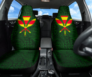 Kanaka Maoli Hawaiian Logo Car Seat Covers Car Accessories Ci220421-01