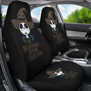 Nightmare Before Christmas Cartoon Car Seat Covers - Jack Skellington The Nerd Witch Harry Potter Seat Covers Ci101204