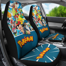 Load image into Gallery viewer, Anime All Of Pokemon Car Seat Covers Pikachu Pokemon Car Accessorries Ci110905